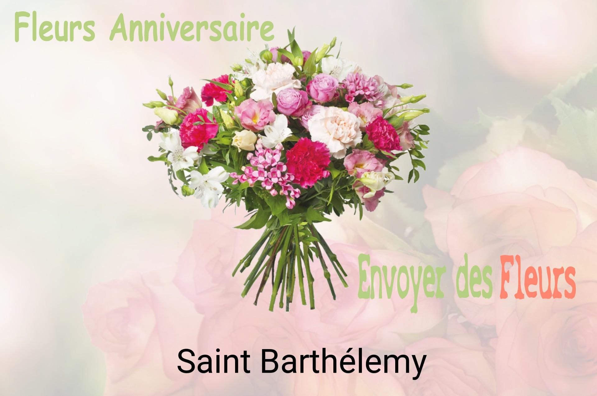Bouquet de fleurs d’anniversaire livré à Saint-Barthélemy